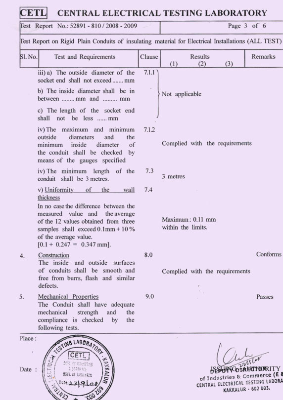 Flexible Pipe Salers In Chennai