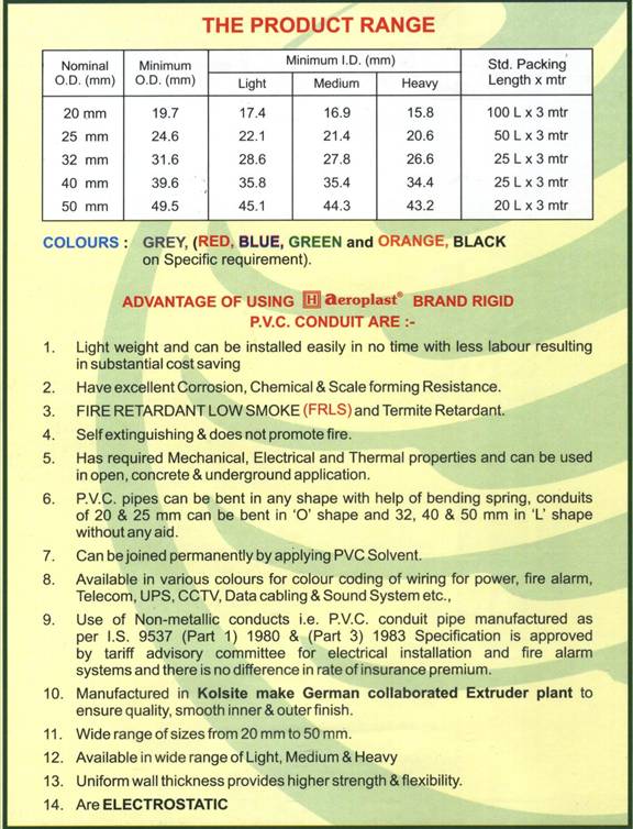 Plastic Pipes Supplier In chennai